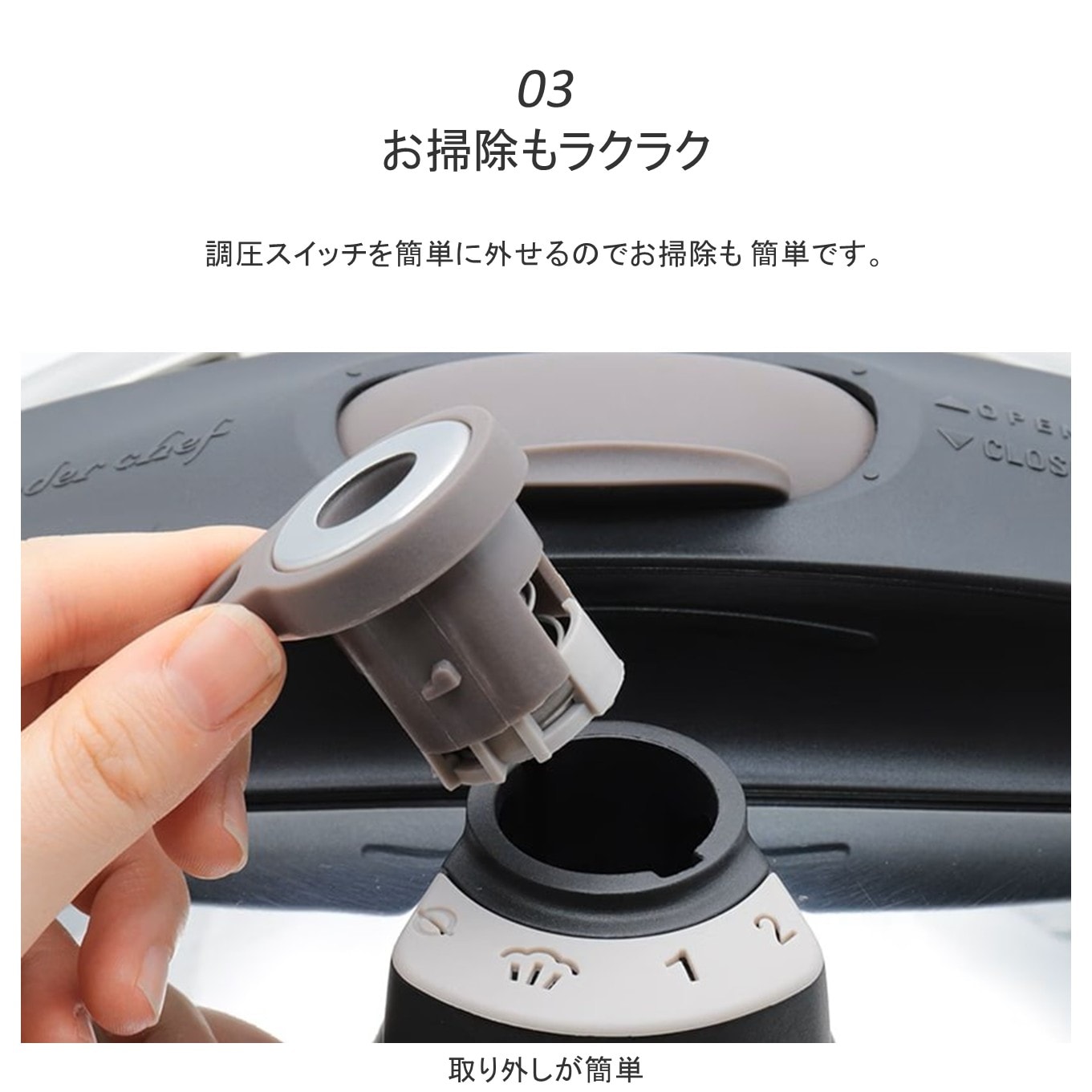 フルーム YCSA40F 片手4.0L | 家庭用圧力鍋,froom（フルーム）,製品