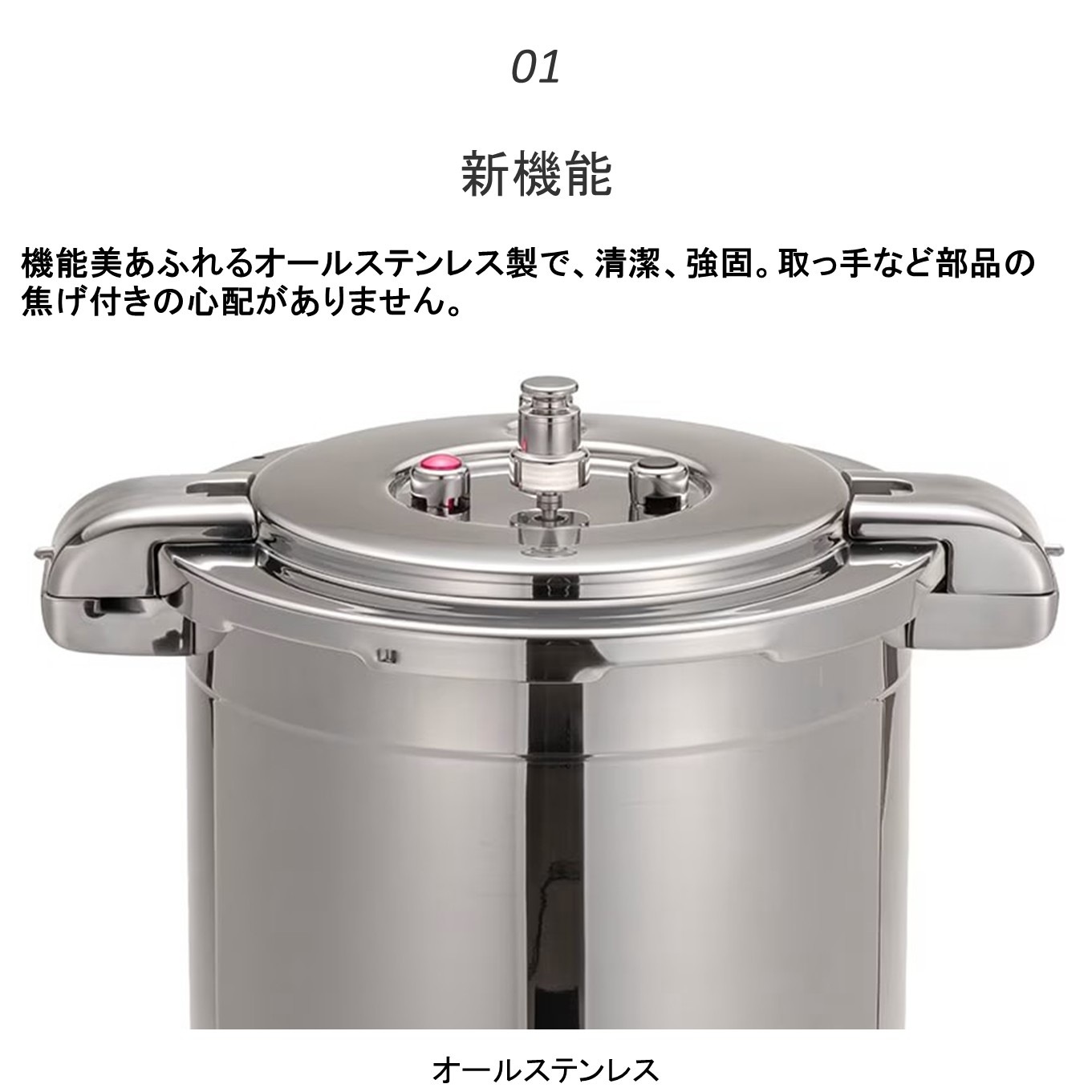 Pro Big4（プロビッグ4） 20L 特別セット | プロ仕様圧力鍋,Pro BIG4