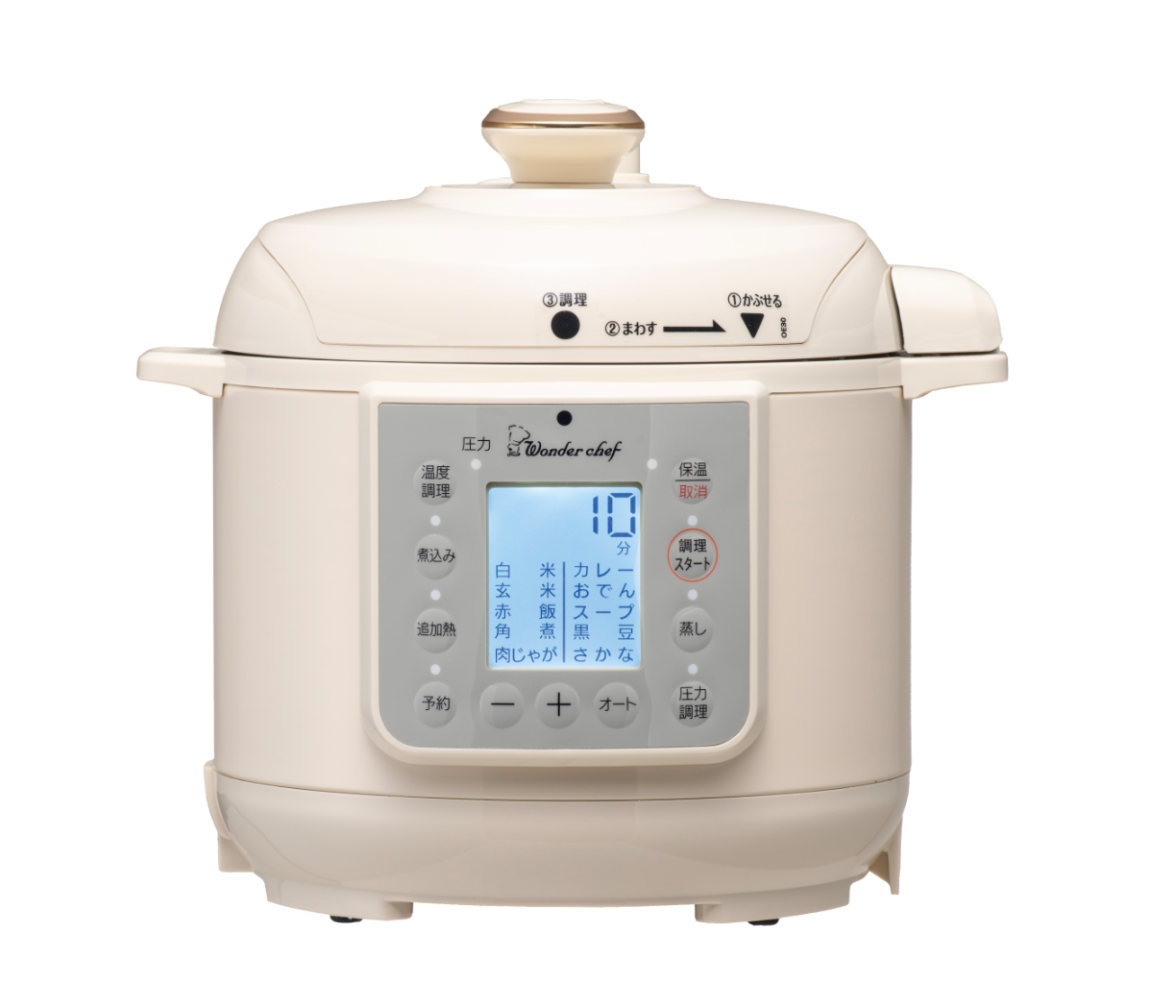 アフタヌーンティー　2024年　マイコン電気圧力鍋 楽ポンnooge（ヌージュ） 3.0L | 【電気圧力鍋】 ユーザー様限定