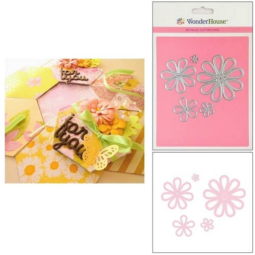 137/WonderHouse/ワンダーハウス/ダイ（抜型）/花 はな 5枚