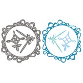 6002-0482/Joy! Crafts/���祤������ե�/������ȴ����/Circle - round- corner �ե졼�� �����ʡ�