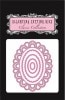 TSD006/ELLENTINA/�����ƥ�����/������ȴ����/SCALLOP OVAL FRAME �������å� �����Х� �ե졼��