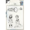 6410-0417/Joy! Crafts/祤ե/ꥢ/Girls sitting-standing