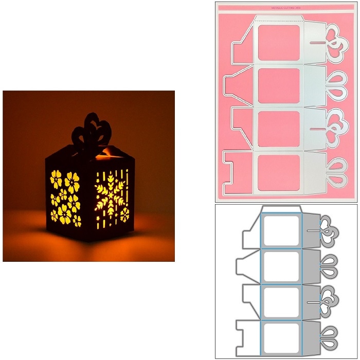 283/WonderHouse/ワンダーハウス/ダイ（抜型）/Lantern Box Heart
