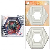 6002-6106/Joy! Crafts/���祤������ե�/������ȴ����/Baseline Hexagon �إ������� ϻ�ѷ����쥤�䡼���ͥ��ƥ��󥰡�12�祻�å�
