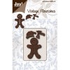 6003-0076/Joy! Crafts/���祤������ե�/������ȴ����/Gingerbread man ���󥸥㡼�֥�å� ���󥸥㡼�ޥ� ���å���<br>�����ա��򤤥��ݥ���ʬ���������������Ѳ�������