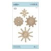 S5-379/Spellbinders/ڥХ/ȴ/Shapeabilities Yuletide Snowflakes Etched Dies A Charming Christmas Collection by Becca Feeken ꥹޥε Ρե쥤 η뾽