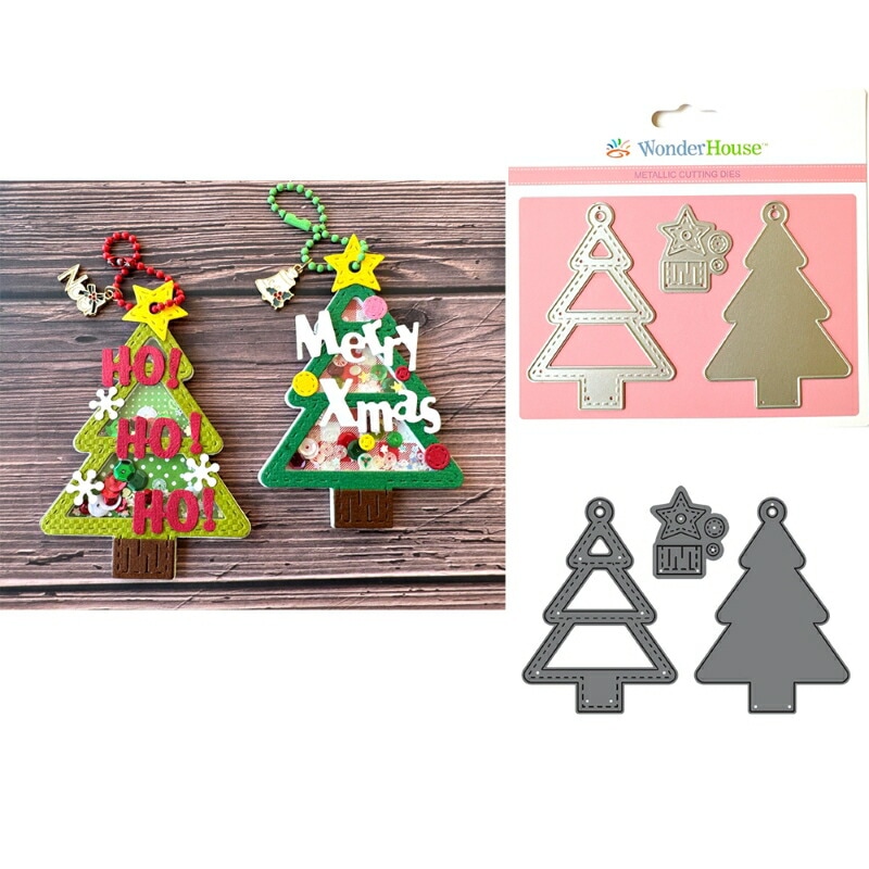 ダイ / 490 / シェイカーキーホルダー クリスマスツリーシャカシャカ