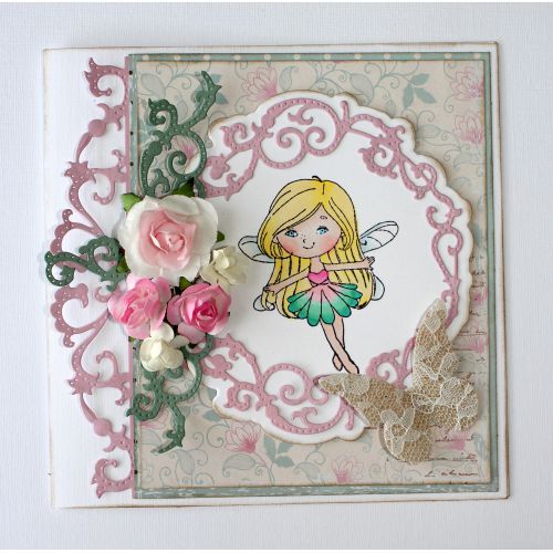 6002-1197/Joy! Crafts/���祤������ե�/������ȴ����/Border with swirls �ܡ����� ������ �����