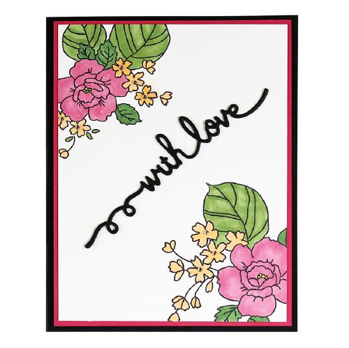 S2-139/Spellbinders/���ڥ�Х��������/������ȴ����/Die D-Lites Sentiments 3 Etched Dies ��å�����3