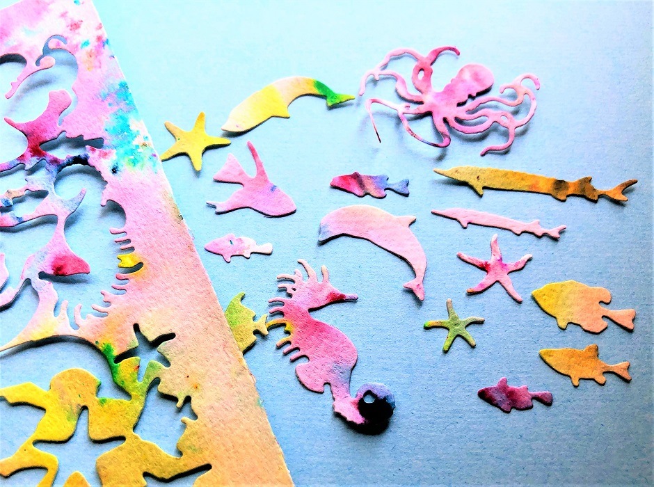 6002-0768/Joy! Crafts/���祤������ե�/������ȴ����/Sea animals ��������ʪ   �������ĥΥ��ȥ������������ҥȥ�