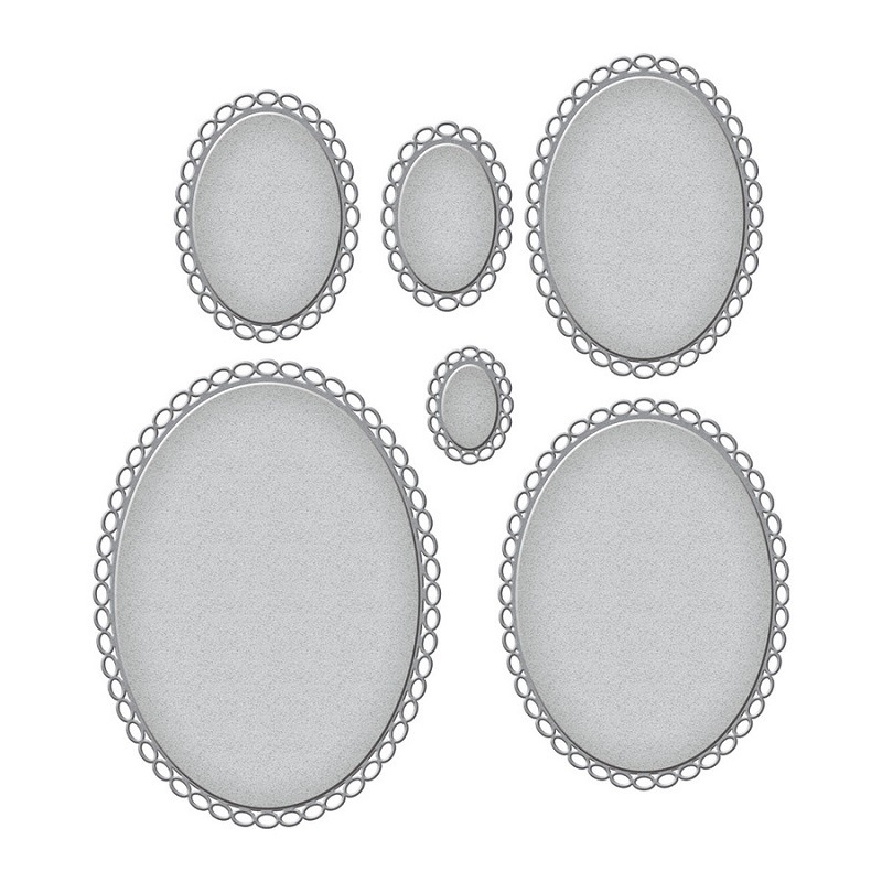 S4-1119/Spellbinders/ڥХ/ȴ/Elliptical Ovals ʱ߷åס쥤䡼