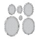 S4-1119/Spellbinders/ڥХ/ȴ/Elliptical Ovals ʱ߷åס쥤䡼