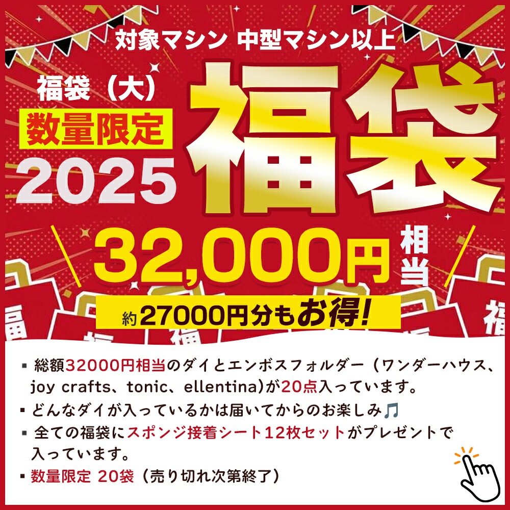 約27000円分もお得！！ダイ20個入り ／2025 新春ワンダー福袋（大