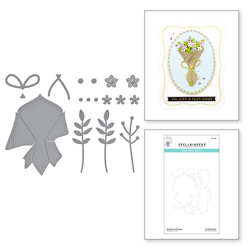 S4-1123/Spellbinders/ڥХ/ȴ/Bouquet of Flowers«