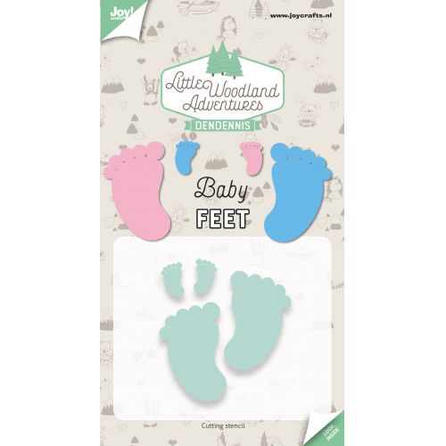 6002-3133/Joy! Crafts/祤ե/ȴ/Baby feet ֤­٥ӡե