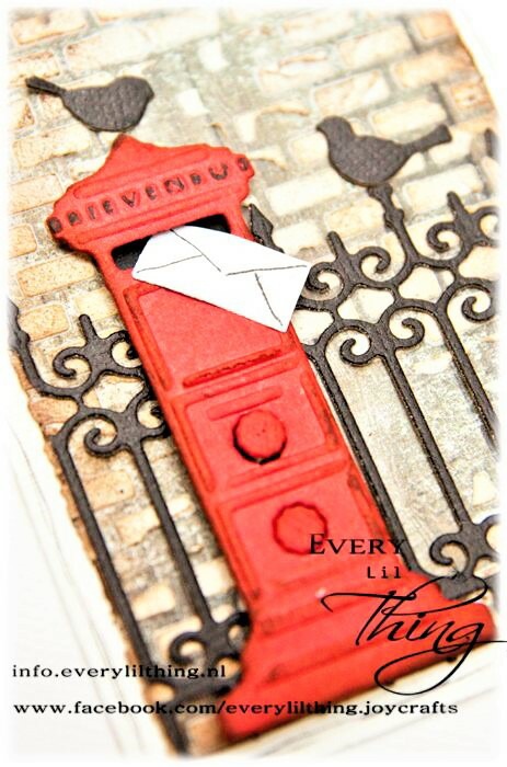 6003-3002/Joy! Crafts/���祤������ե�/������ȴ����/Little Happines Postbox �ݥ���