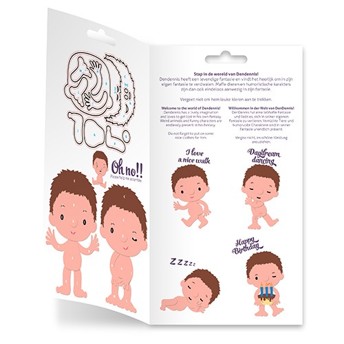 6002-3111/Joy! Crafts/���祤������ե�/������ȴ����/Dendennis Party Dendennis naked �ǥ˥� �ѡ��ƥ� �ˤλ� �Ϥ������