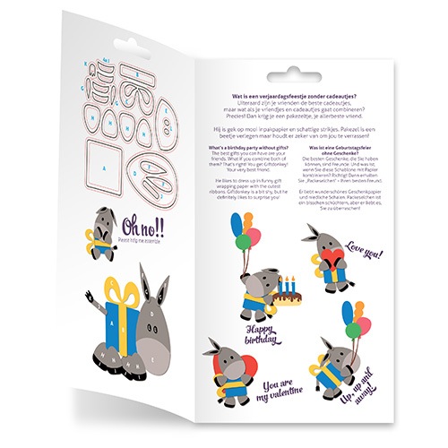 6002-3112/Joy! Crafts/���祤������ե�/������ȴ����/Dendennis Party Gift Donkey �ǥ˥� �ѡ��ƥ� ���� ����