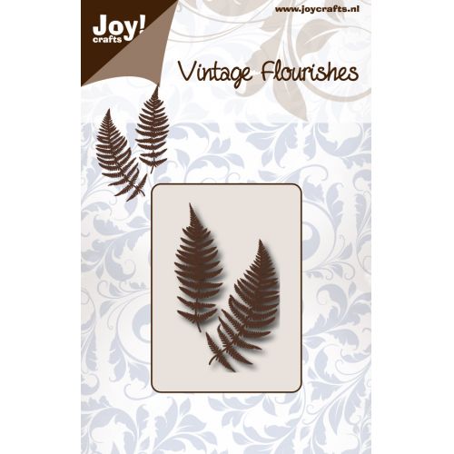 6003-0083/Joy! Crafts/���祤������ե�/������ȴ����/Vintage Flourish Fern ����<br>�����ա��򤤥��ݥ���ʬ���������������Ѳ�������