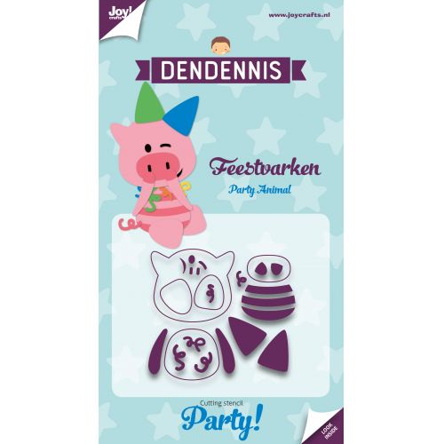 6002-3113/Joy! Crafts/���祤������ե�/������ȴ����/Dendennis Party Partypig �ǥ˥� �ѡ��ƥ� �֥� �֤�