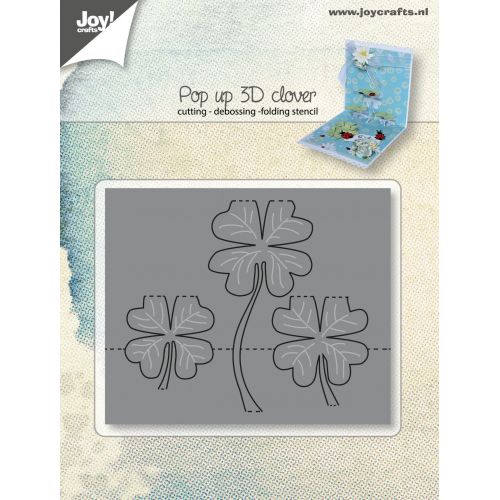 6003-2016/Joy! Crafts/���祤������ե�/������ȴ����/Pop up 3D 4 Leaf Clover ���� �������С�