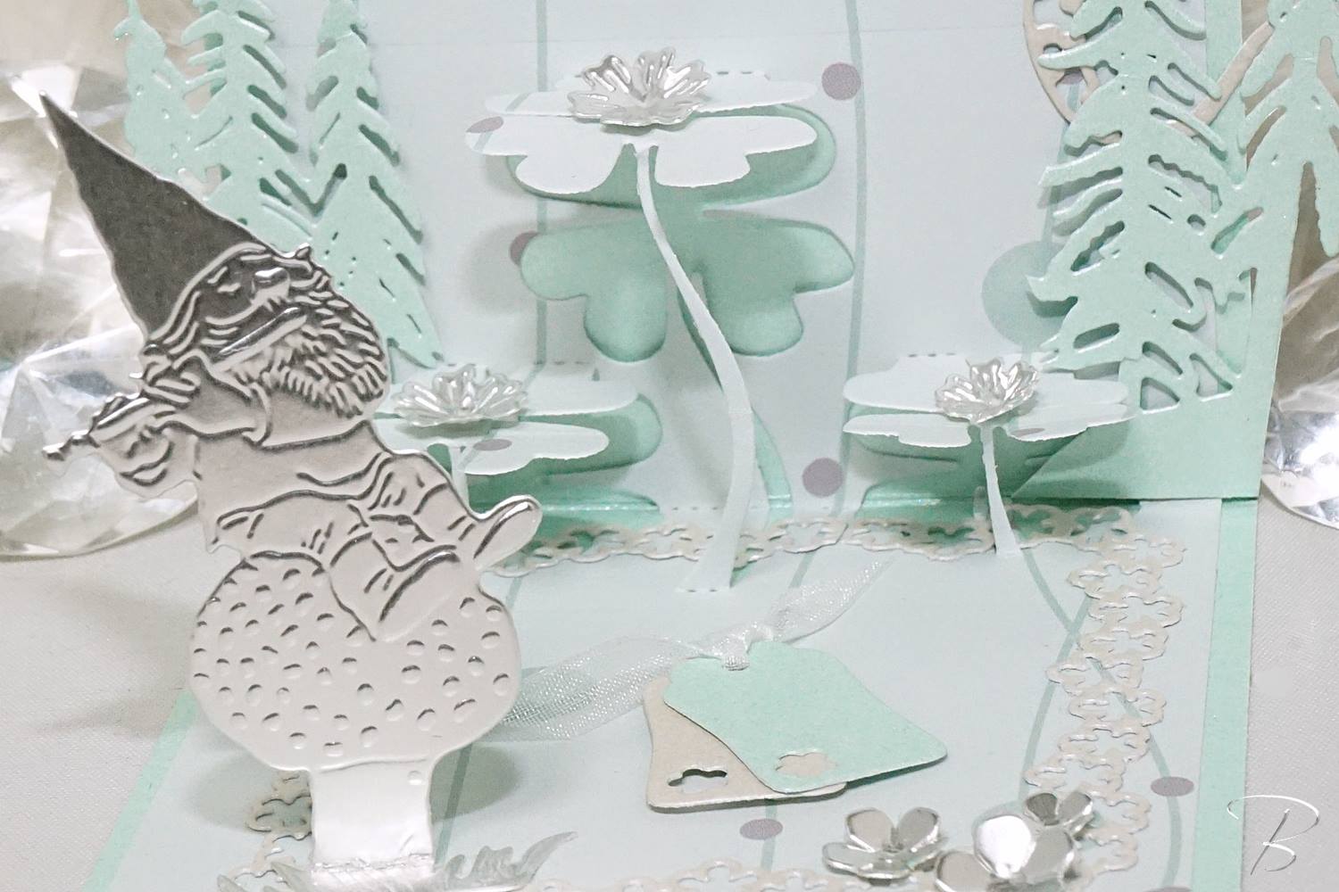 6003-2016/Joy! Crafts/���祤������ե�/������ȴ����/Pop up 3D 4 Leaf Clover ���� �������С�