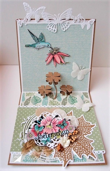 6003-2016/Joy! Crafts/���祤������ե�/������ȴ����/Pop up 3D 4 Leaf Clover ���� �������С�