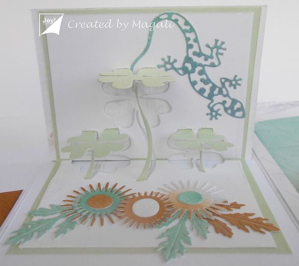 6003-2016/Joy! Crafts/���祤������ե�/������ȴ����/Pop up 3D 4 Leaf Clover ���� �������С�