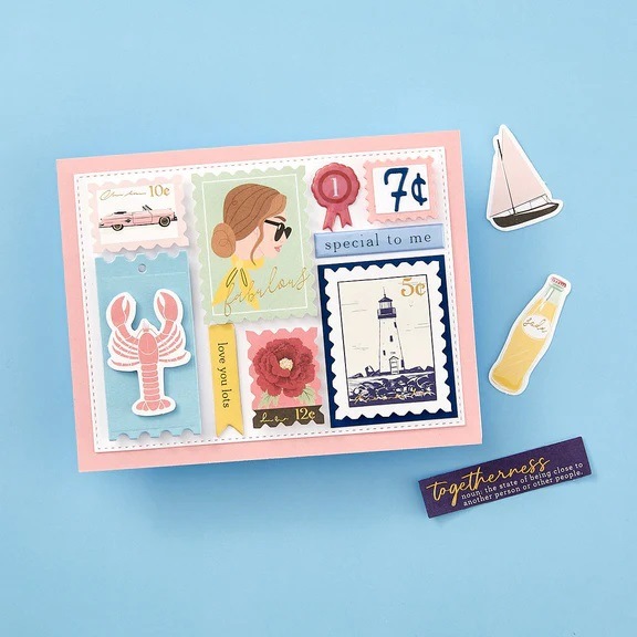 / S5-635 /   ڼȥͥƥ󥰡쥤䡼NESTED POSTAGE LABELS & TAG/ڥХ