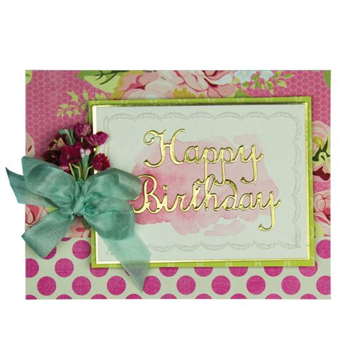 S3-264/Spellbinders/ڥХ/ȴ/SHAPEABILITIES SENTIMENTS ETCHED DIES FROM THE JOYOUS CELEBRATIONS COLLECTION Happy Birthday Celebrate ƥ