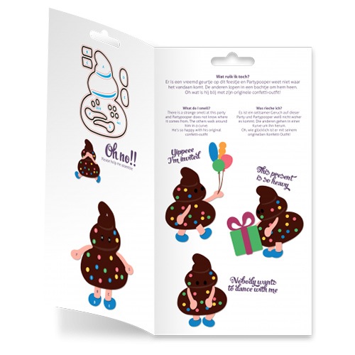 6002-3117/Joy! Crafts/祤ե/ȴ/Dendennis Party Party pooper ǥ˥ ѡƥ 