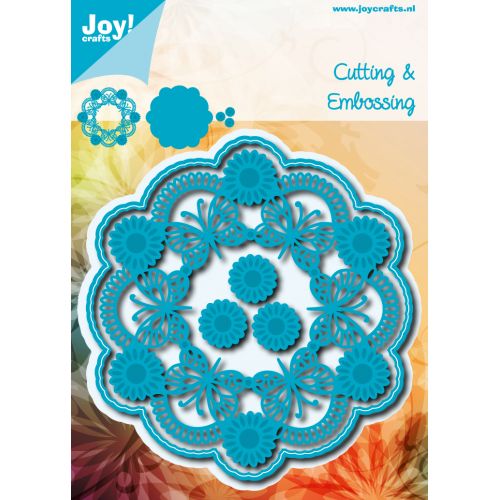 6002-0973/Joy! Crafts/祤ե/ȴ/Circle Butterfly flowers Хե饤 ĳ  ե 