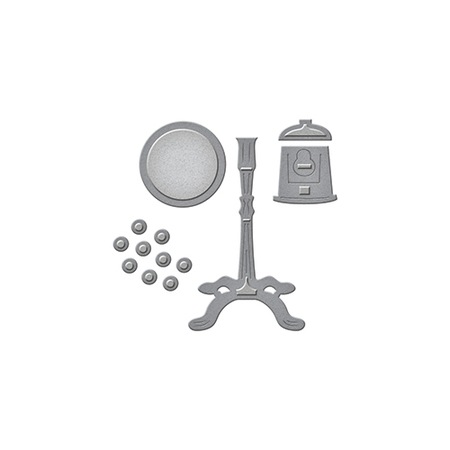 S1-002/Spellbinders/���ڥ�Х��������/������ȴ����/Die D-Lites Gumball Machine Etched Dies ����ܡ���ޥ�����