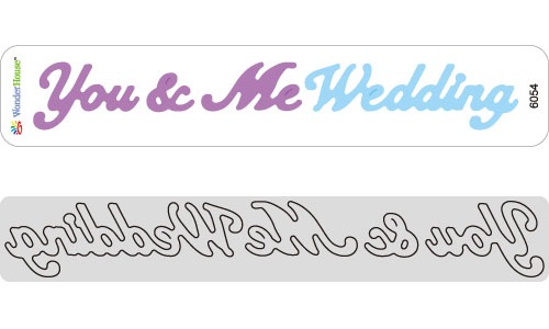 N17-054/WonderHouse/�������ϥ���/������ȴ����/Wedding You �� Me ʸ�� �ƥ����� �ߥ˥ܡ�����