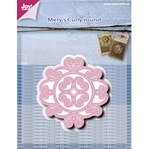 6002-0517/Joy! Crafts/���祤������ե�/������ȴ����/Curly round �饦��� �����꡼