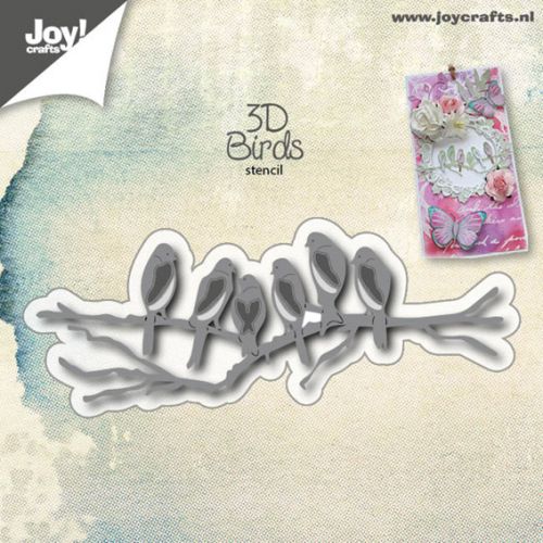 6002-0554/Joy! Crafts/祤ե/ȴ/Birds on Bough 3D Ļ 