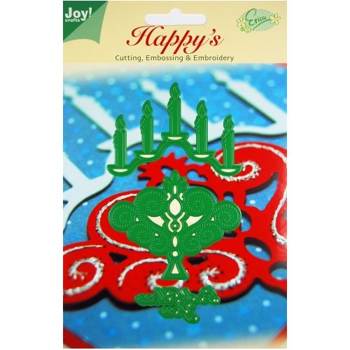 6002-2007/Joy! Crafts/���祤������ե�/������ȴ����/Christmas Candlestick ���ꥹ�ޥ� �����ɥ�