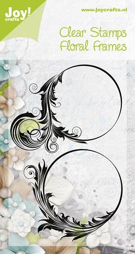 6410-0344/Joy! Crafts/���祤������ե�/���ꥢ�������/Floral frames