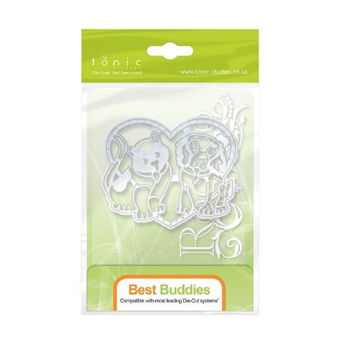 1185E/Tonic Studios/�ȥ˥å�����������/������ȴ����/Rococo Best Buddies (Cat��Dog)