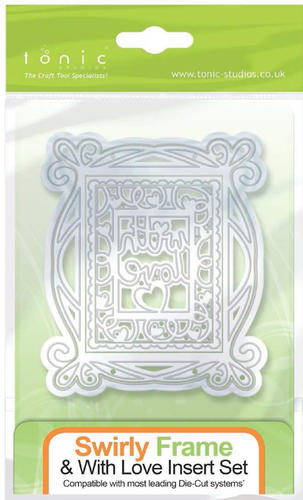 634E/Tonic Studios/ȥ˥å/ȴ/Swirl Frame With Love Keepsake Insert ƥ ե졼 