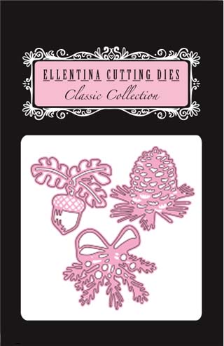 TSD052/ELLENTINA/�����ƥ�����/������ȴ����/CONE NUT AND BERRIES ���ꥹ�ޥ� �����ʥ���