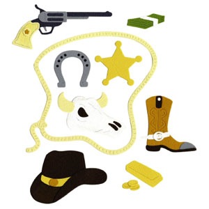 Q5009-C0248DREV/QuicKutz/�����å����å�/������ȴ����/4��4 Double Die/western ����������<br>�����ա��򤤥��ݥ���ʬ���������������Ѳ�������