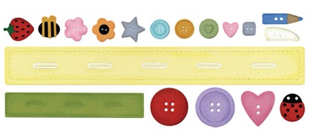 Q6113-CCBDR072/QuicKutz/�����å����å�/������ȴ����/12inch Cookie Cutter/Border Die/buttons �ܥ��� �ܡ����� �ڥ᡼�����Բġ�<br>�����ա��򤤥��ݥ���ʬ���������������Ѳ�������