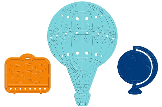 DC0472/QuicKutz/åå/ȴ/3 Dies/up and away  Х롼 ι