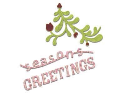 S5037/Sizzix/å/ȴ/Sizzlits Die/Phrase Seasons Greetings by Basic Grey/ʸ<br>ա򤤥ݥʬѲ