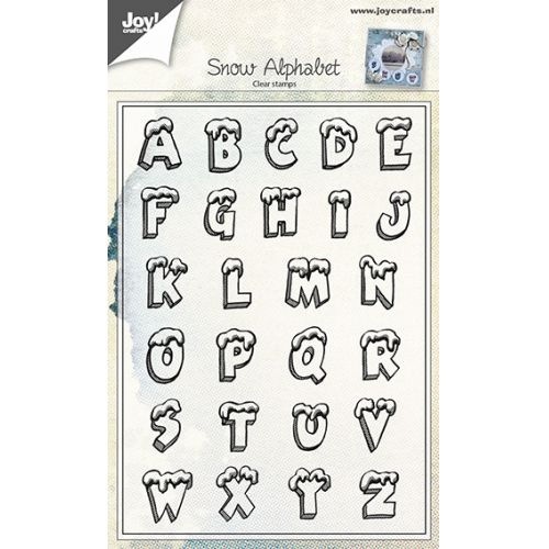6410-0439/Joy! Crafts/���祤������ե�/���ꥢ�������/Snow Alphabet