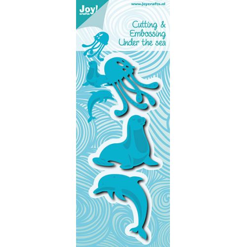 6002-0655/Joy! Crafts/���祤������ե�/������ȴ����/Under the sea Seal Dolphin Qualle ���饲 �����饷 ���륫