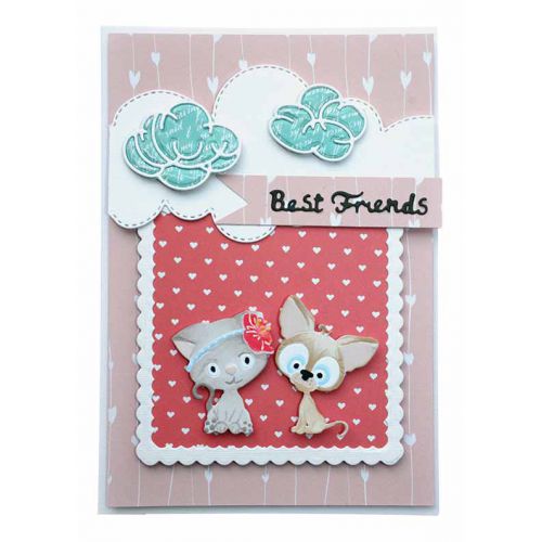 6002-1326/Joy! Crafts/祤ե/ȴ/Best friends ٥ȥեǭ ͤ