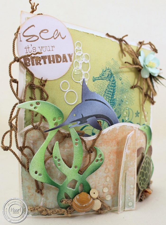 6002-0496/Joy! Crafts/���祤������ե�/������ȴ����/Under the Sea Seaweed and bubbles ���� ˢ